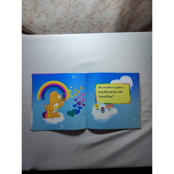 ORIGINAL Vintage 2002 Care Bears What Makes You Happy Paperback Book - Picture 5 of 12